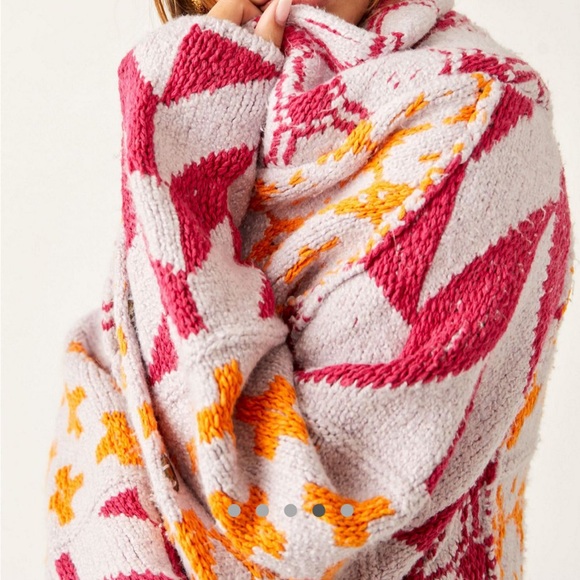 Free People Bright Optimistic Cardi - Picture 6 of 8